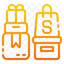 Produkte Einkaufen E Commerce Symbol