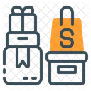 Produkte Einkaufen E Commerce Symbol