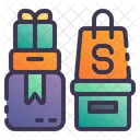 Produkte Einkaufen E Commerce Symbol