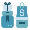 Produkte Einkaufen E Commerce Symbol