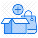 Produkte hinzufügen  Symbol