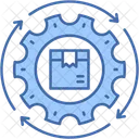 Produktion Fertigung Ausgabe Symbol