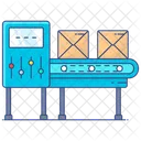 Produktionsforderer Forderband Transportband Symbol