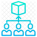 Produktfluss Fluss Flussdiagramm Symbol