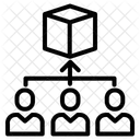 Produktfluss Fluss Flussdiagramm Symbol
