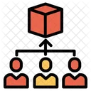 Produktfluss Fluss Flussdiagramm Symbol