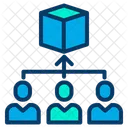 Produktfluss Fluss Flussdiagramm Symbol