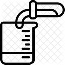 Mistura de produtos químicos  Ícone