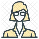 Enseignant Femme Avatar Icon