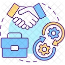 Professional Association Networking Icon