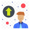 Professional Growth Employee Growth Career Growth Icon