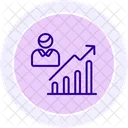 Professional Growth Icon Growth Development Icon