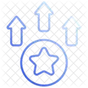 Professional Growth Career Advancement Success Icon
