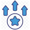 Professional Growth Career Advancement Success Icon
