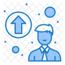 Professional Growth Employee Growth Career Growth Icon