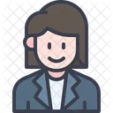 Professional Women Managers Icon