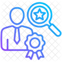 Professional Person Stars Icon