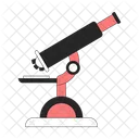 Microscope Equipment Research Icon