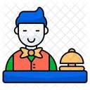 Professional Person Occupation Waiter Icon