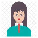 Female Avatar Professional Icon