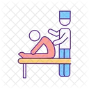 Professionelle Physiotherapie  Symbol