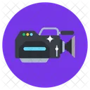 Filmkamera Professionelle Videokamera Videorecorder Symbol