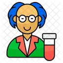 Personne Professionnelle Profession Scientifique Symbol