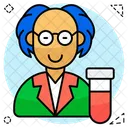 Personne Professionnelle Profession Scientifique Symbol