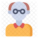 Professor Man Profession Icon