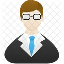 Professor Homem Ícone