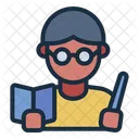 Professor De Matematica Avatar Educacao Ícone