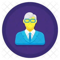 Professor Male  Icon