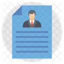 Profil CV CV Icon