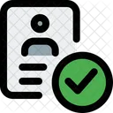 Profilcheck Benutzercheck Avatar Symbol