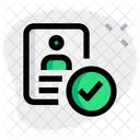 Profilcheck Benutzercheck Avatar Symbol