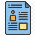 Profil De Personne Fichier Utilisateur Compte Icône