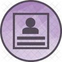Profile User Information Icon