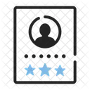 Profile Rating Review Icon