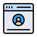 Profile Account Browser Icon