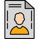 Profile File Folder Icon