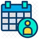 Profile Calendar  Icon