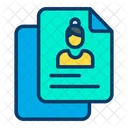 Document Cv Profile Icon
