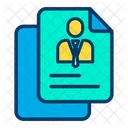 Profile Document  Icon