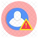 Profile Error Profile Problem Profile Warning Icon