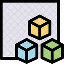 Products Boxes Cubes Icon