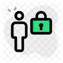Profile Lock Account Lock User Lock Icon