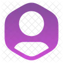 Profile Octagon Icon