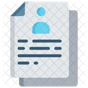 Profile Document User Note Icon