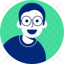 Young Man Guy Portrait Icon