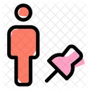 Profile Pin  Icon